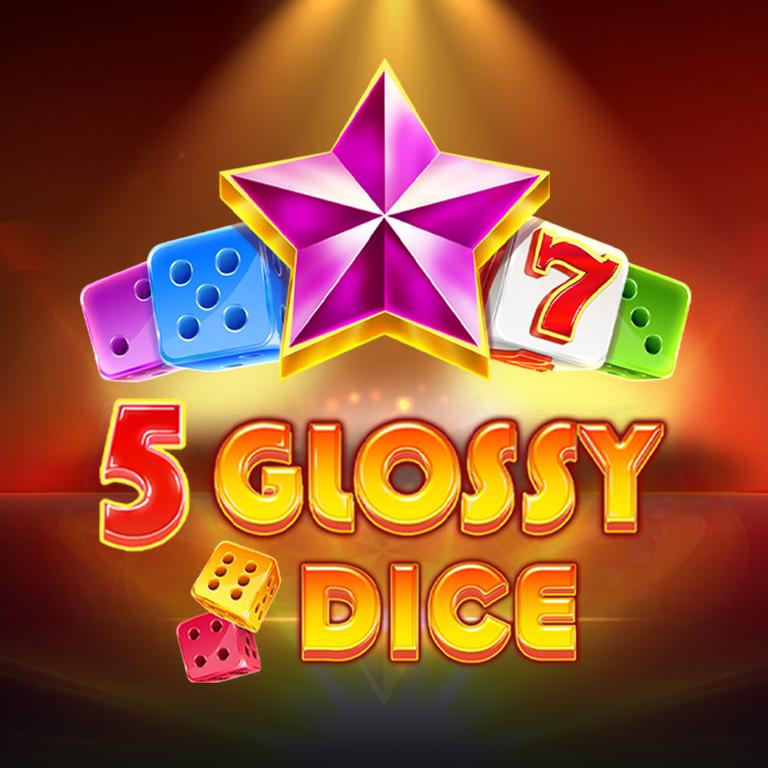 5 Glossy Dice